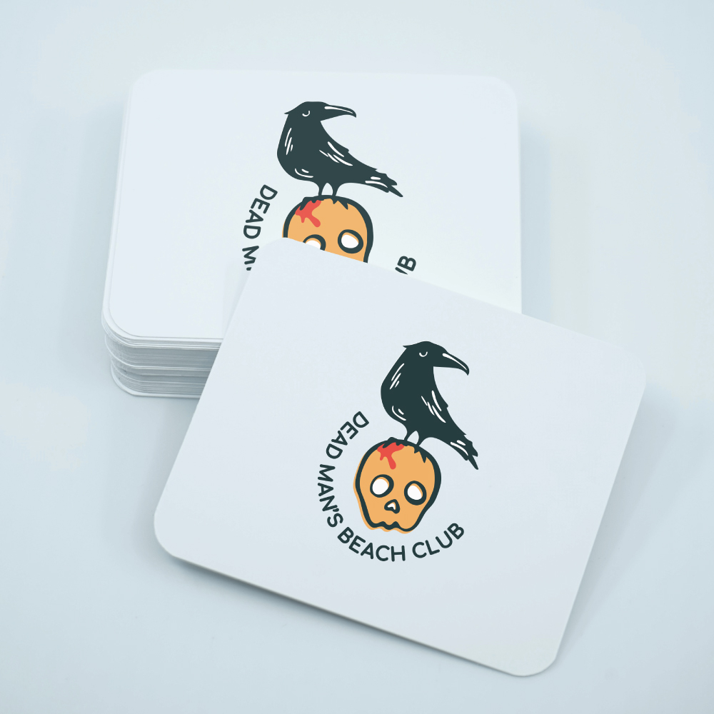 restaurant beach club logo design