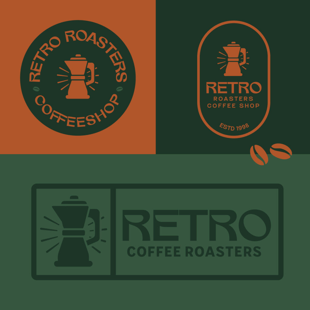 coffee shop logo design