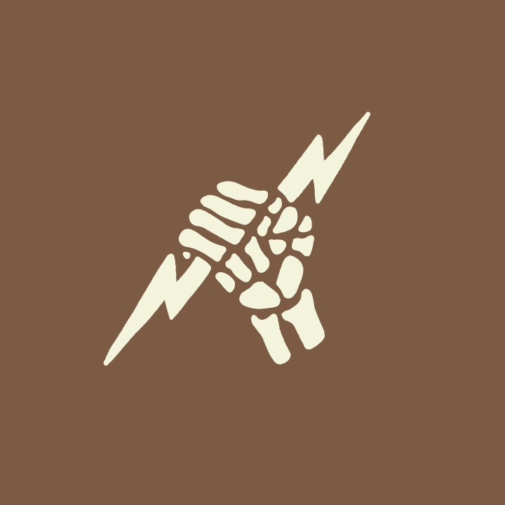 Revolt coffee grunge brand design logo